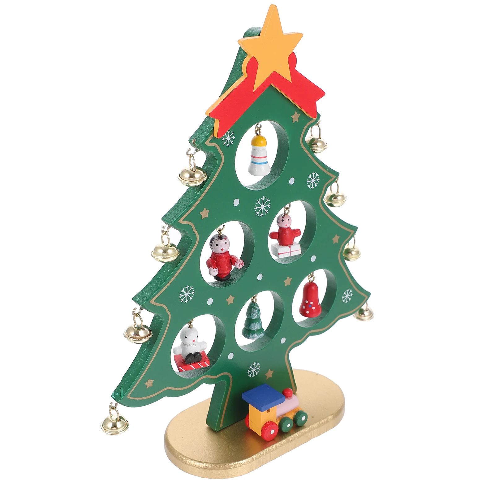 

Christmas Tree Decoration Mini Artificial Wood Xmas Small Tabletop Decor Premium Materials Festive Holiday Party