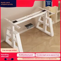 Electric Height Adjustable Desk Frame Table Legs Computer Desk Frame Smart Standing Desk Frame Dual Motor Automatic LiftingStand