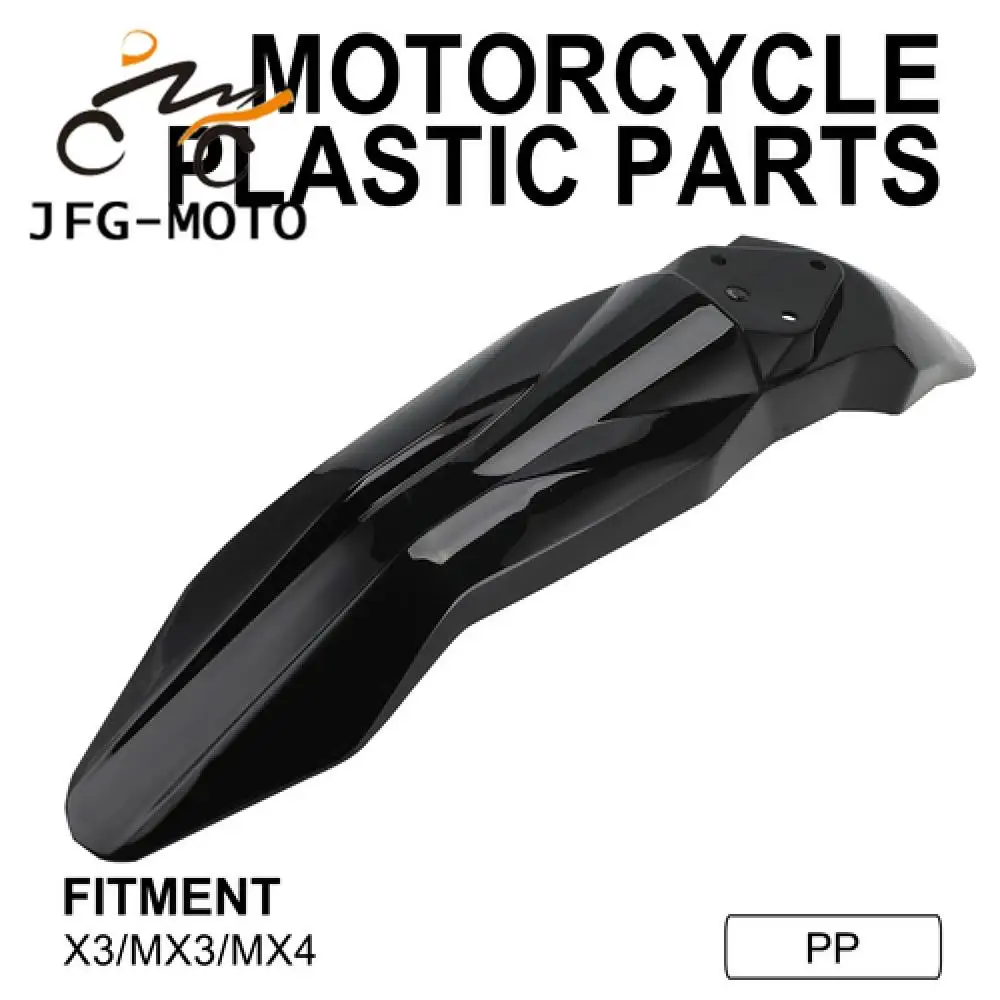 

Motorcycle Accessories Front Fender Mudguards Plastic Front Mudguard Cover Protection Black For Talaria Sting X3 MX3 MX4