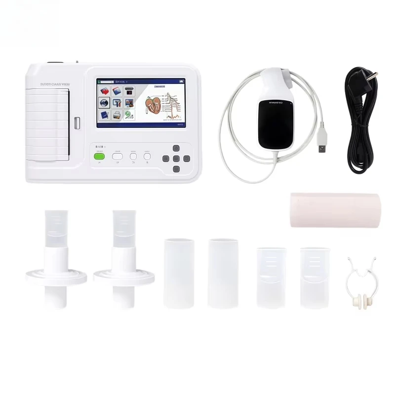 Portable SP100 Pulmonary Function Tester, Digital Spirometer for Lung Health Checks