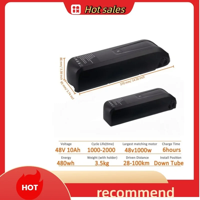 

36V 48VBattery (10Ah-20Ah), 18650 Electric Bateria Pack for Mountain Scooter, Fits 500W/750W/1000W/1500W, Durable Performance