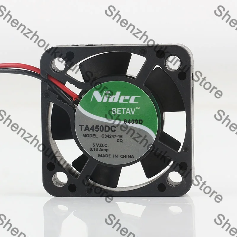 

Nidec 12V 24V 48V DC5V 0.13A C34247-16 AC EC 4010 40X40X10MM 4CM mute switch frequency converter Ball bearing server Cooling fan
