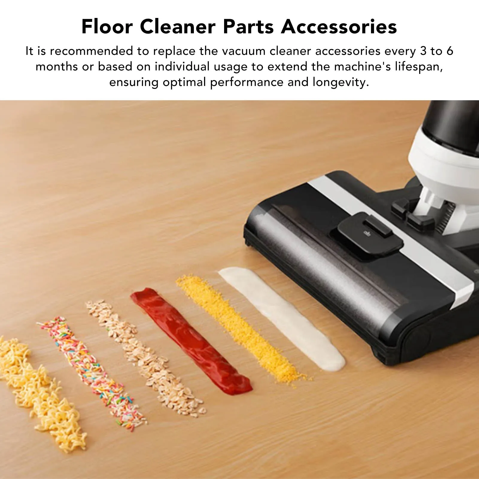 Floor Cleaner Parts Accessories Eco Friendly Vacuum Cleaner Filter High Efficiency Adsorption Reusable for Replacement