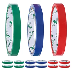 15 Rolls Bag Sealing Tapes Bag Sealing Tying Packing Tape Supermarket Binding Machine Tape Packaging Tapes for Fruit Bag Tapes