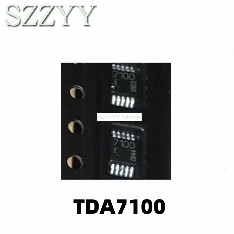 

5 шт. TDA7100 с маркировкой: 7100E MSOP10 в упаковке.