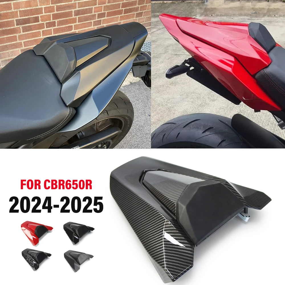 For HODAN CB650R CBR650R 2024 Motorcycle Accessories Rear Seat Cover With Rubber Pad