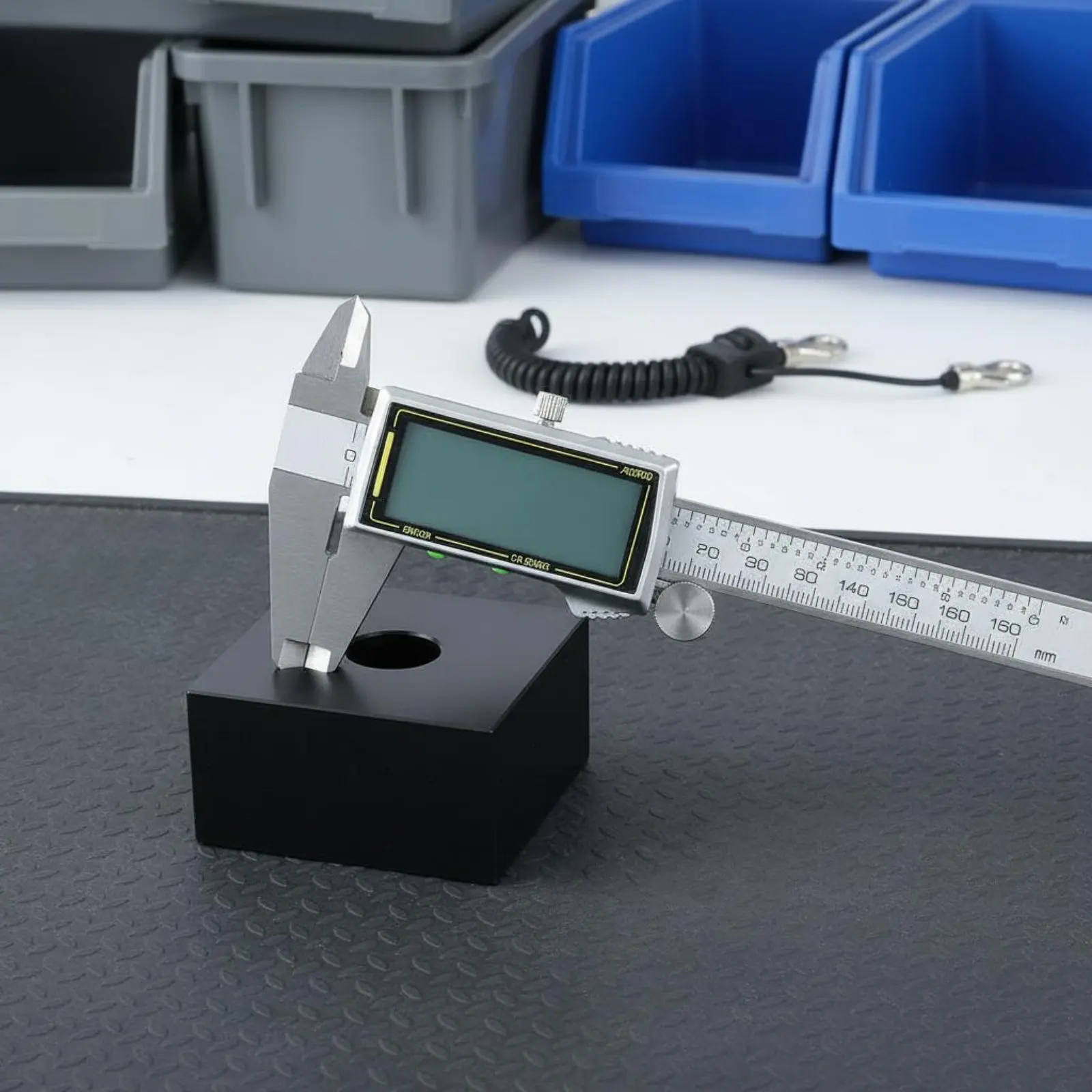 

Digital Vernier Caliper Large Display LCD Caliper High Precision Reset Setting for Professionals, Workshop, Factory