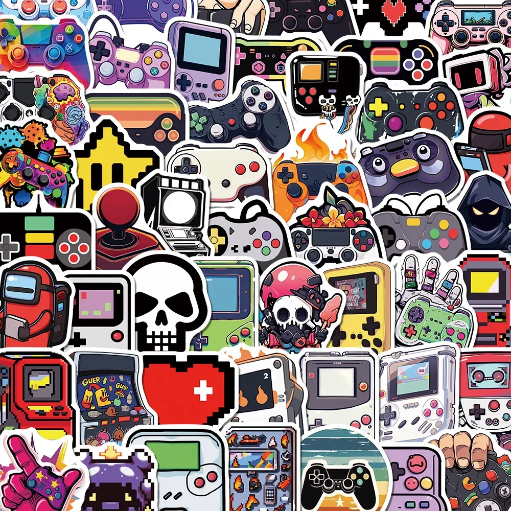Game Stickers, Retro Game Childhood Game Console Stickers