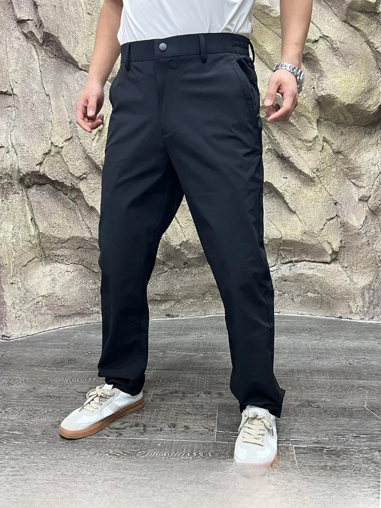 High-End Administrative Line Cool Sensation Technology 3D Tailoring Quick Dry Elastic Outdoor Men's Casual Pants