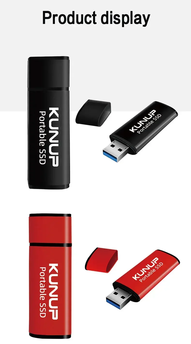 2026 410MBs high speed 128GB 256GB 512GB 1TB 2TB solid usb hard flash drive