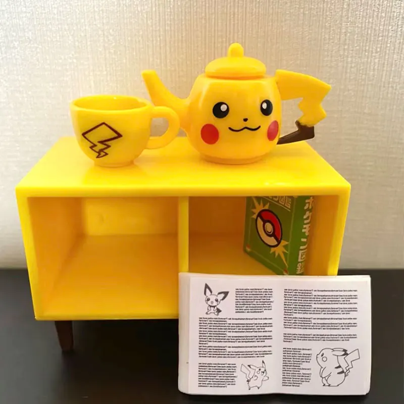 Re-Ment Pokemon  Toys Pikachu Room Miniature Scene Anime Figure Doll Gifts Toys Collect Ornaments Kids Gifts