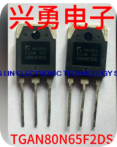 TGAN80N65F2DS Original Character 80A650V IGBT Tube for Inverter Welding Machine            5PCS -1lot