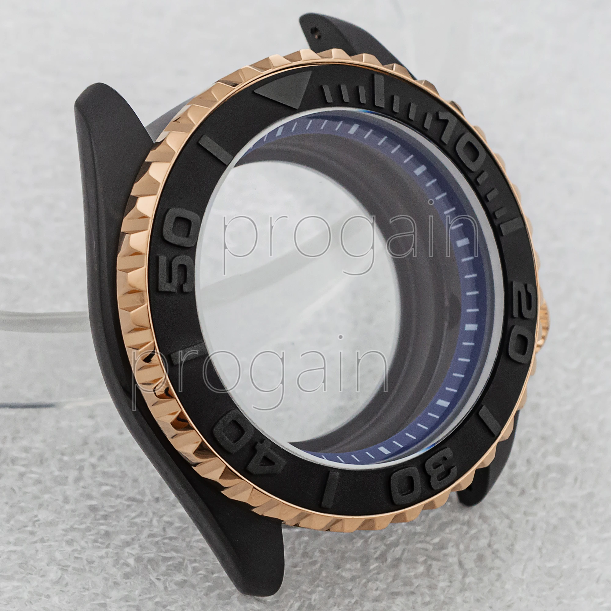 

Stainless Steel Case NH35 Watchcase Sapphire Glass Modification Men's SKX007 Watch Accessories Parts fit NH35 NH36 Movement