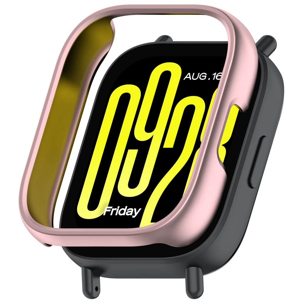 สําหรับ Redmi Watch 5 Active Sport Electroplating เกราะป้องกันกรอบคุณภาพสูง PC Slim อุปกรณ์เสริมนาฬิกาสมาร์ท