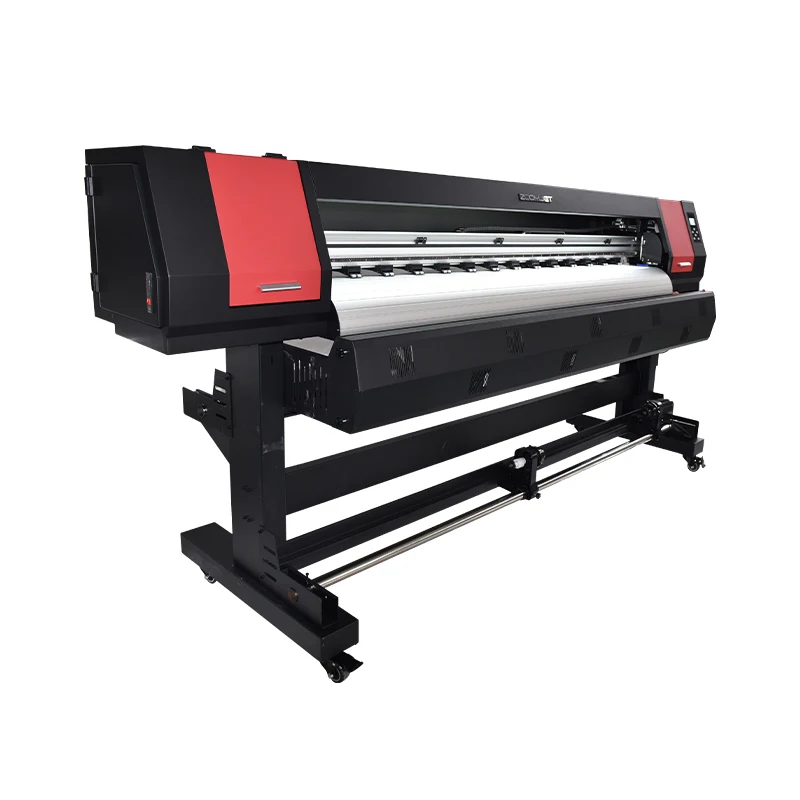 Zoomjet 3.2m Large Format Outdoor Indoor Roll To Roll Eco Solvents Printer Machine For Canvas Tarpaulin