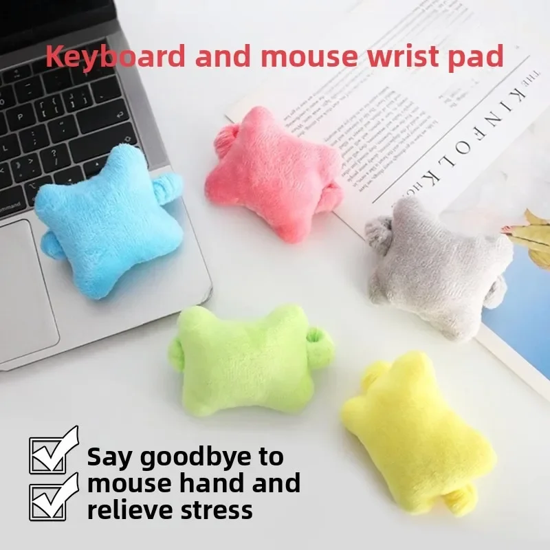 Ergonomic Wrist Rest for Mouse Pad and Keyboard Office Desk Hand Pillow Support Cushion for Computer Typing Pain Relief