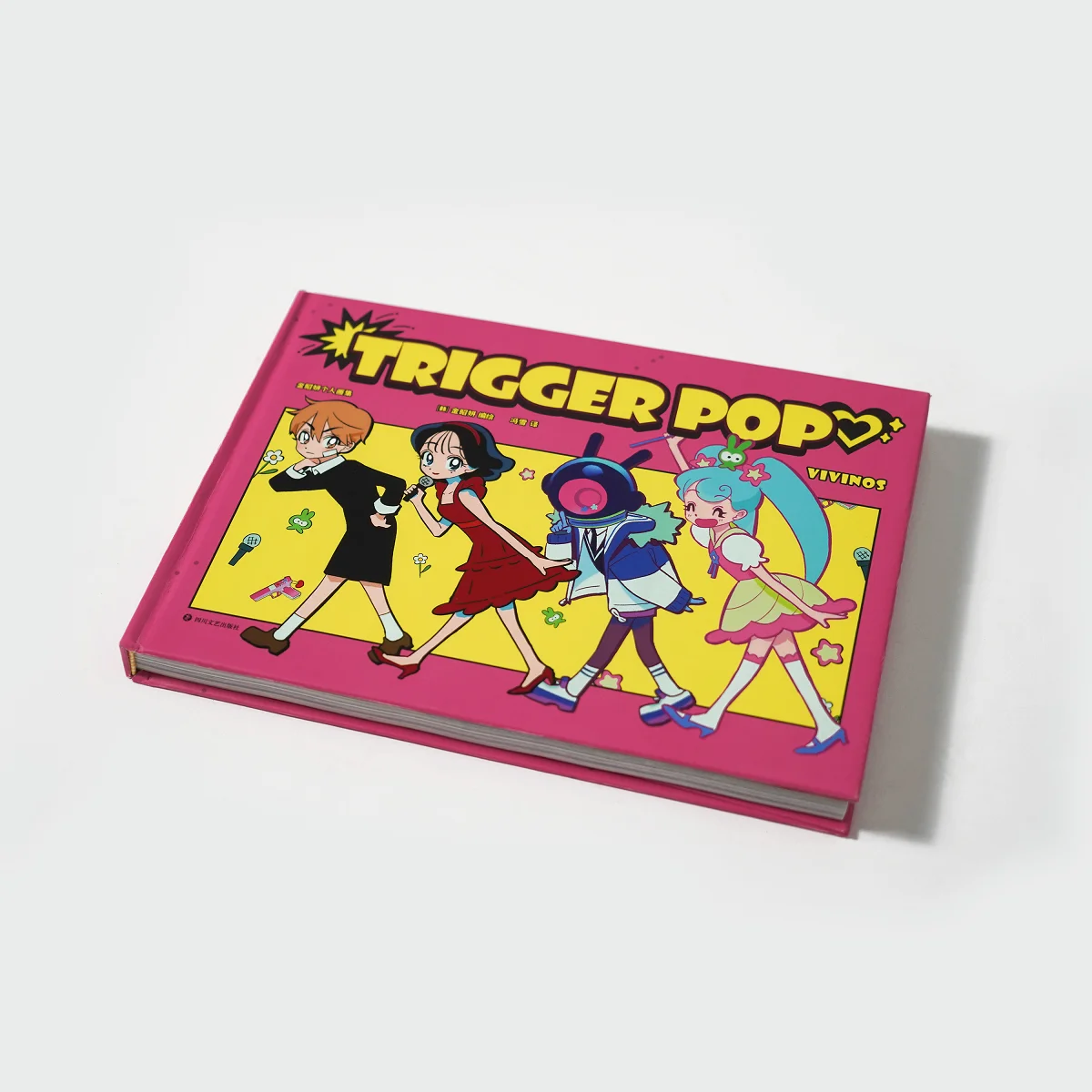 

Персональная коллекция Magic Animator Vivinos TRIGGER POP Популярная корейская личная коллекция иллюстраторов Симпатичный стиль живописи