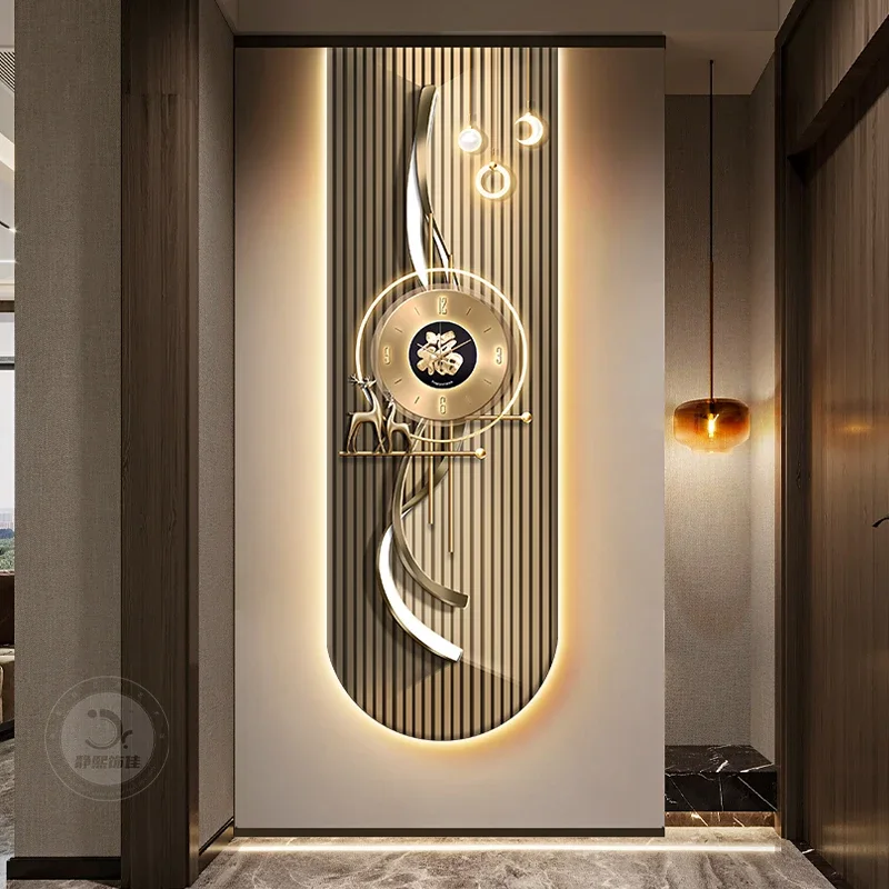 Aesthetic Cute Wall Watch Luxury Digital Vintage Modern Bedrooms Wall Watch Aesthetic Chinese Style Horloge Home Decoration