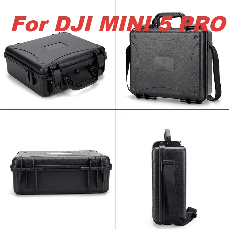Caja a prueba de explosiones para DJI MINI 5 PRO RC 2/RC-N bolsa de almacenamiento PC Estuche de transporte bolsa portátil para DJI MINI 5 PRO accesorios para drones