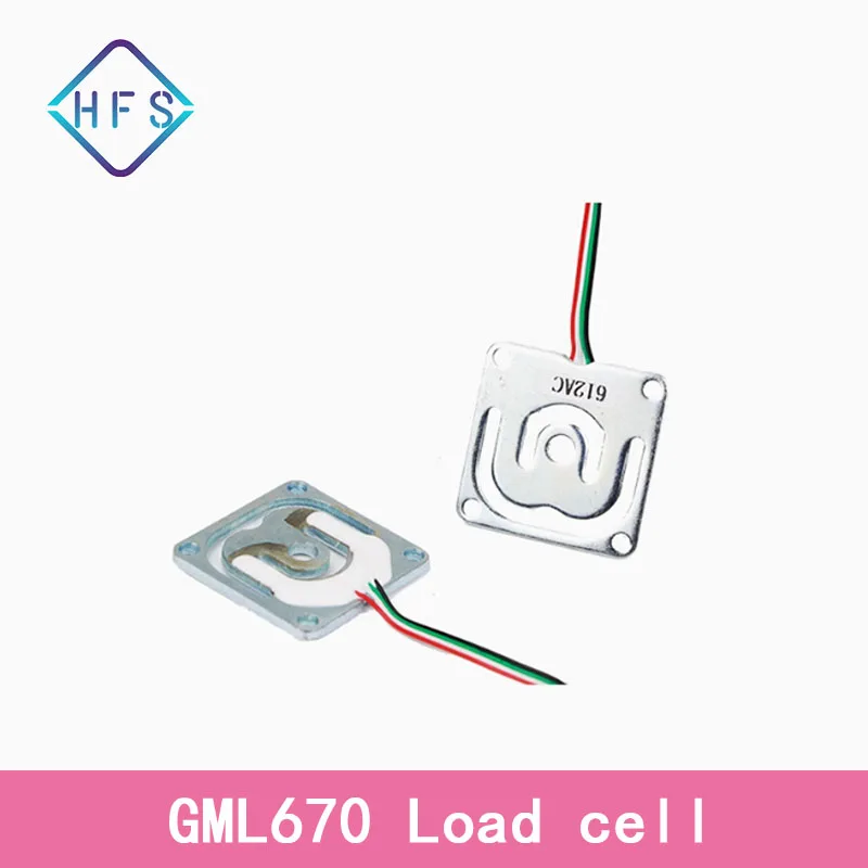 GML670 Weigh Sensor Thread Hole 3D Printed Micro Weight Sensor Bridges Resistance Strain Body Weighing Load 5kg/10kg/30kg/50kg