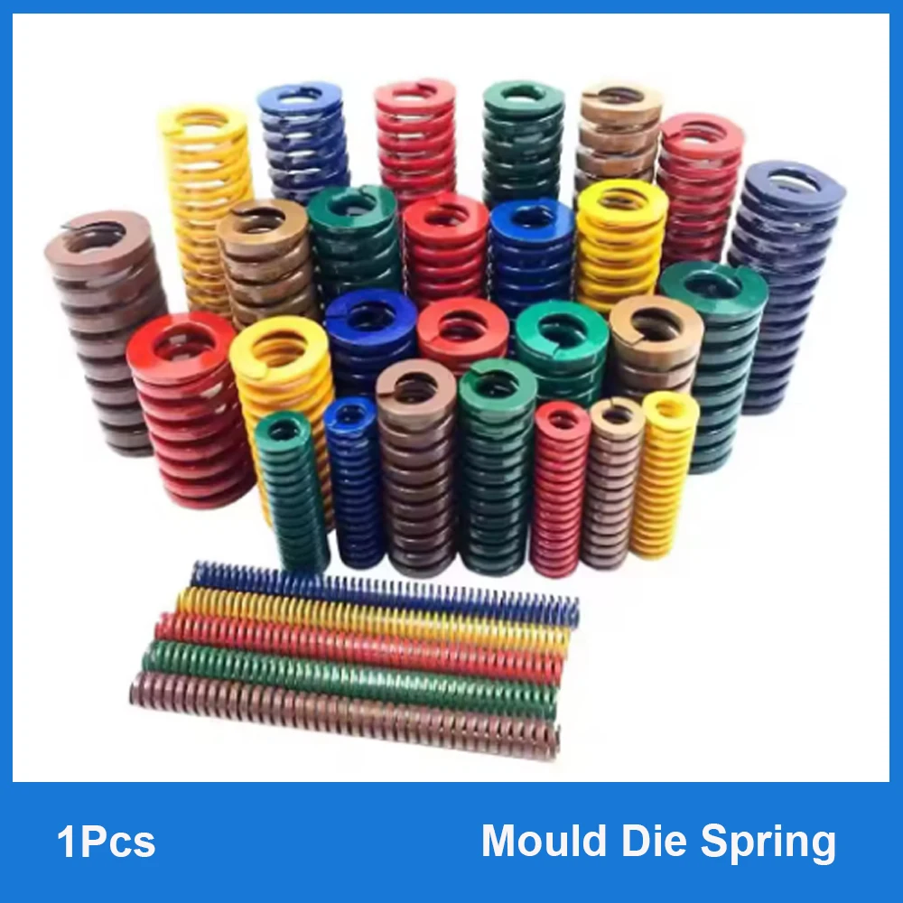 1Pcs Mould Die Spring Spiral Stamping Compression Springs Outer Diameter 8/10/12mm Inner Diameter 4/5/6mm L=15/20/25/30-100mm