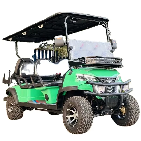 أسعار الجملة عربات الغولف الكهربائية 4 + 2 مقاعد عربة الغولف الكهربائية مع برودة