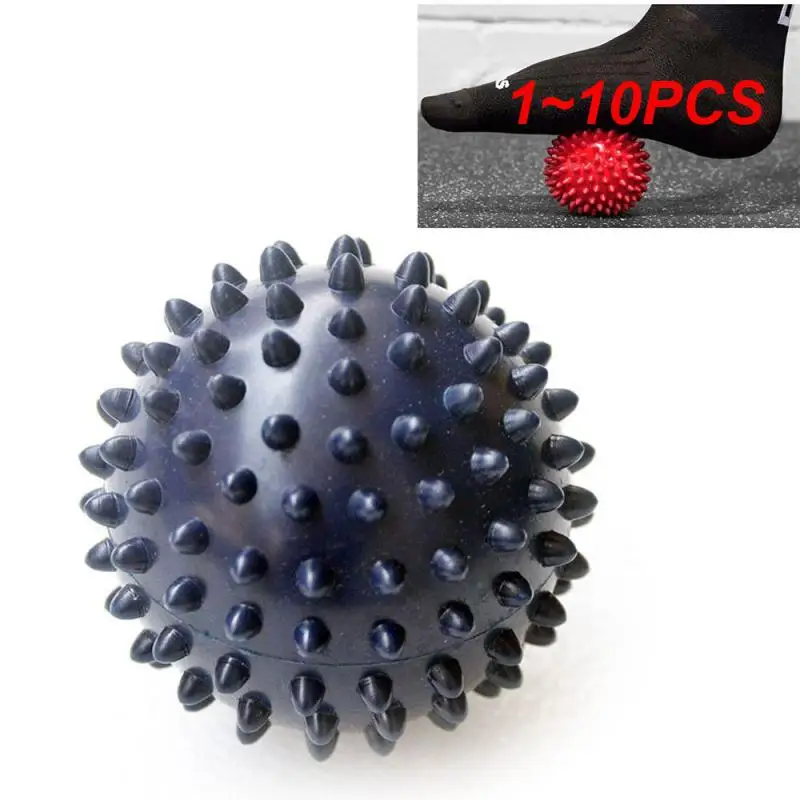 

1~10PCS Durable PVC Spiky Massage Ball Trigger Point Sport Fitness Hand Foot Pain Relief Plantar Fasciitis Reliever Hedgehog 7cm