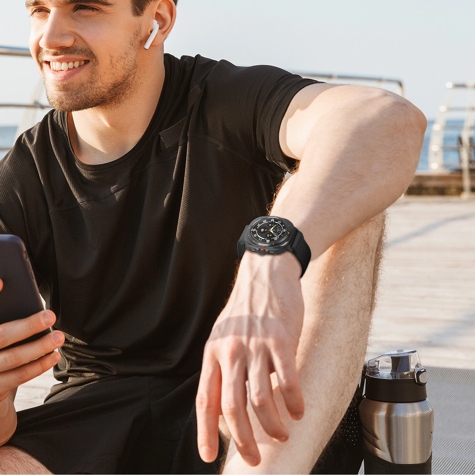 Петля Trail для Galaxy Watch Ultra, ремешок 47 мм, аксессуары, нейлоновый ремешок, браслет correa для Samsung Galaxy watch ultra 7, ремешок 47 мм