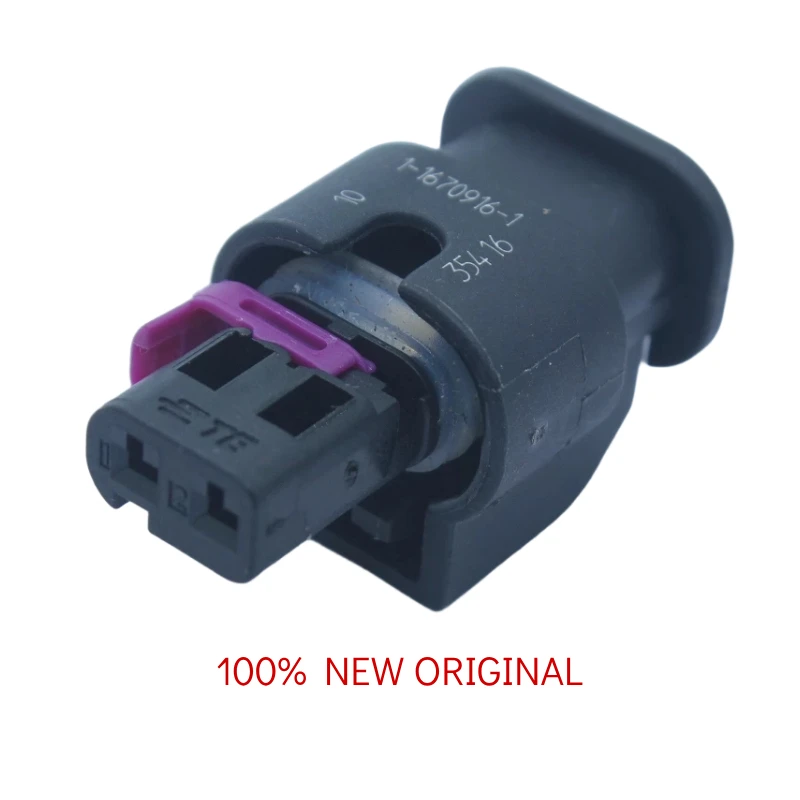 

TE 1-1670916-1 Connector - 2-Position Housing for Female Terminals, Plug and Socket - Genuine Original In Stock
