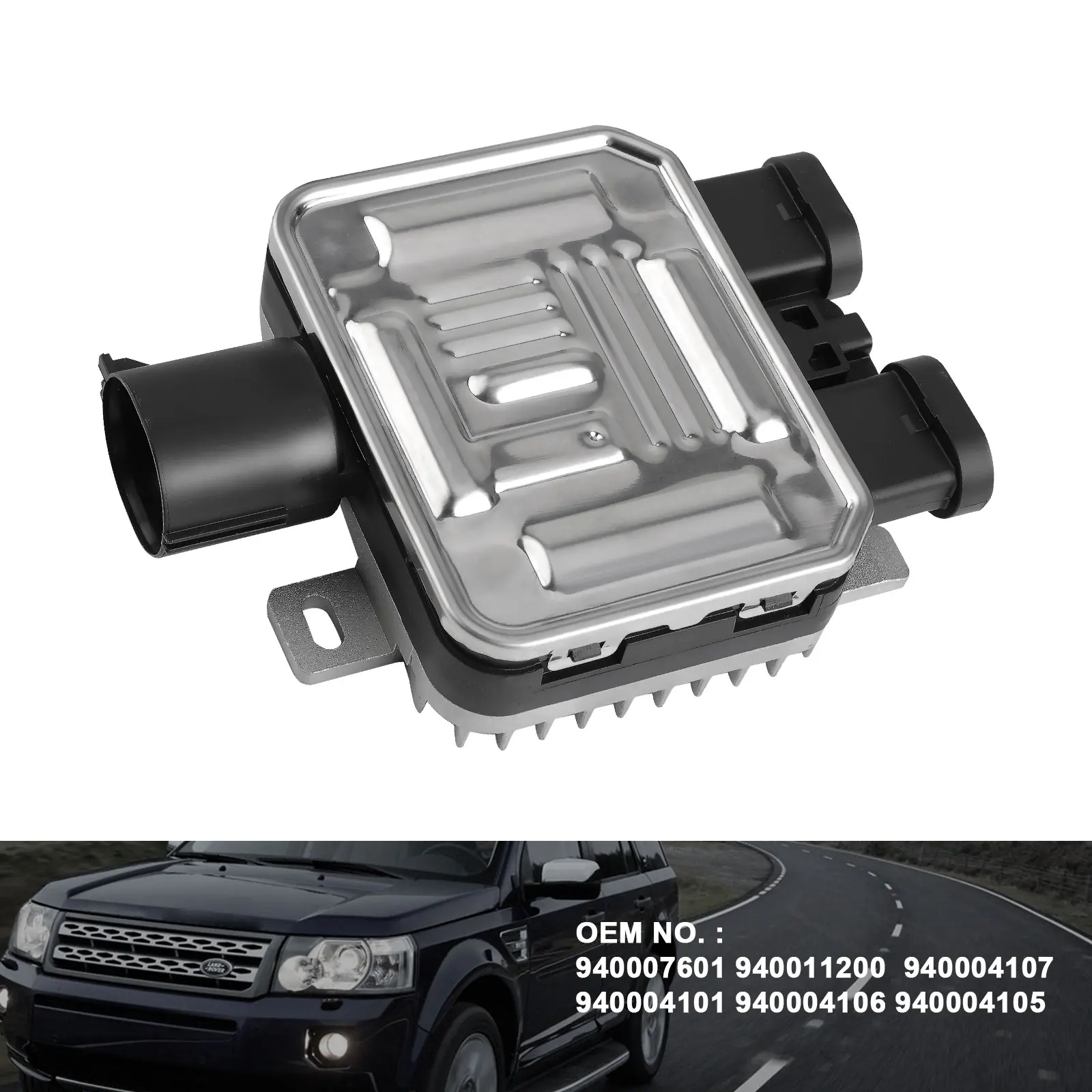 Fan Control Module Regulator For Volvo S60 Ford Galaxy Mendeo 940004105  940.00041.05 7G91-9A819-AA 940.0041.07 7T438C609BA