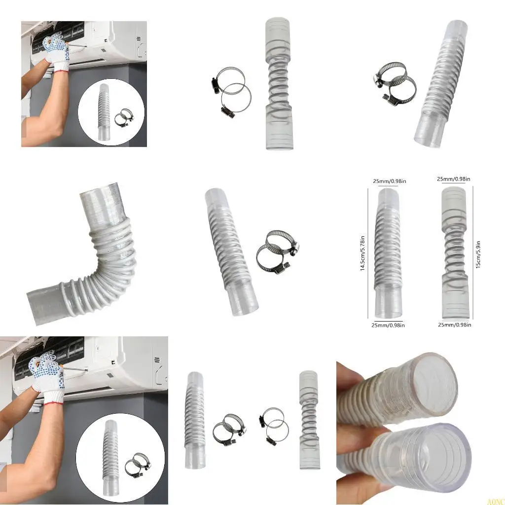 a0nc-Кондиционер-для-кондиционера-сливного-шланга-Портабельный-утечка-сливного-шланга-Замена-сливной-трубы-зажимом-для-шланг
