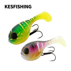 KESFISHING New Soft Lure Balloonfish 82mm 1pcs High Quality Deraball Artificial Silicone Bait Fishing Tackle