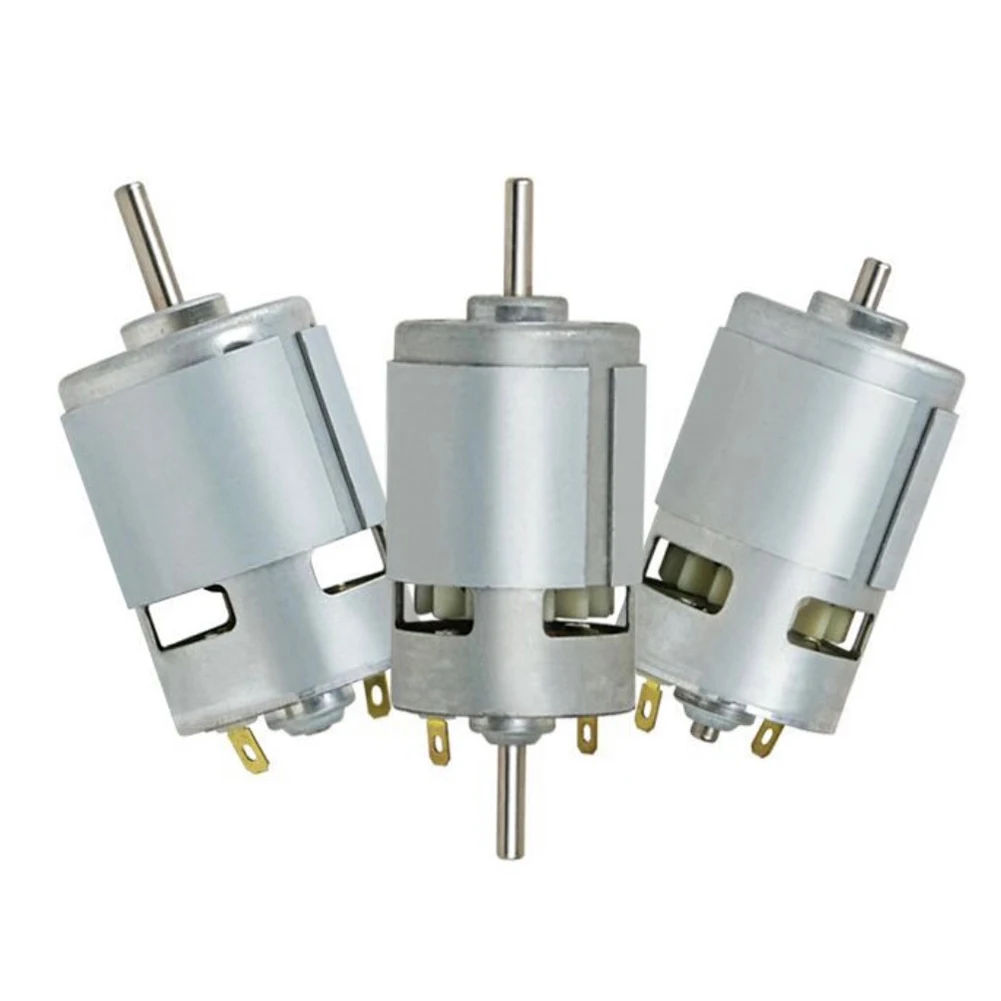 775 DC Motor 12 V 24 V Dubbele Kogellagers Grote Koppel High Power Geluidsarme Reductiemotor Elektronische Motor voor Waterpompen Onderdelen