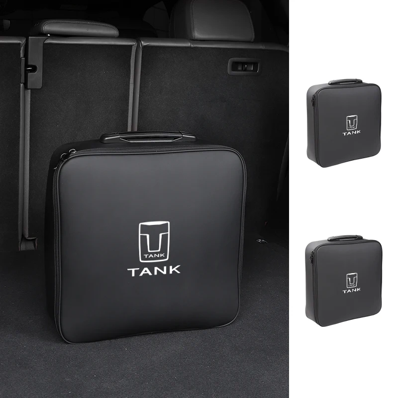

EV Car Charging Cable Storage Box Electric Vehicle Charger Cables Carry Bag For Great Wall GWM Tank 300 Tank500 City 300 Border
