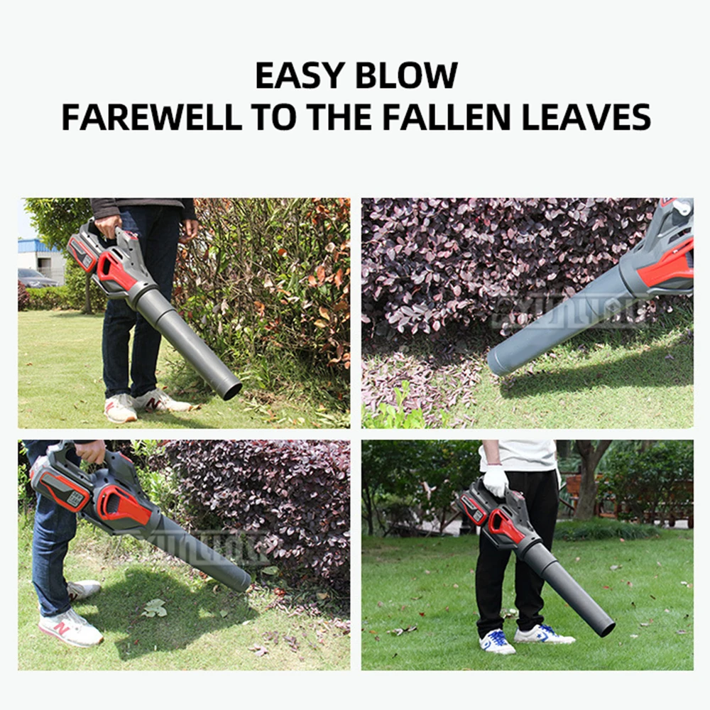 Secador de cabelo recarregável sem fio de íon de lítio Coletor de poeira de jardim - Secador de cabelo portátil sem fio para uso doméstico e de jardim
