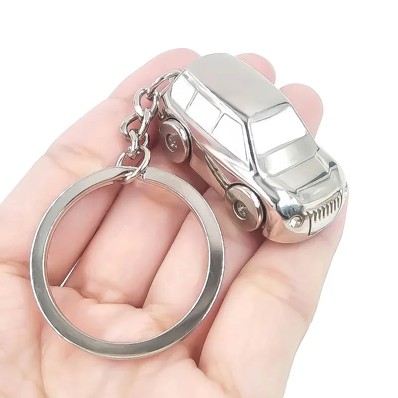 3D Car Shape Key Chain Metal Key Ring Auto Car Keychain Keyring Car Styling For Audi A4 A6 A8 Q3 Q7 BMW M3 M5 E36 E39 F10 F30