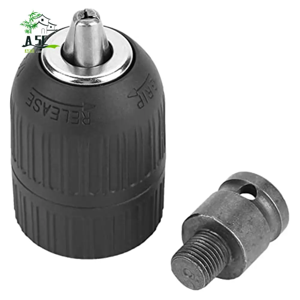 

A05E-Drill Chuck - 2-13Mm Keyless Drill Chuck 1/2Inch-20UNF With 1/2Inch Chuck Adaptor For Impact Wrench Conversion