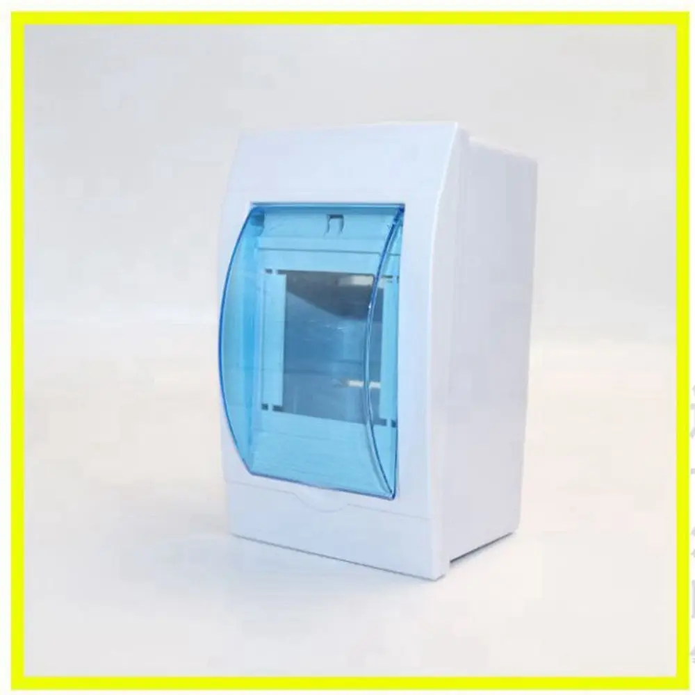 2-3/3-4/4-6/5-8/9-12 Ways Circuit Breaker Project Case Distribution Protection Box Electric Transparent Cover Plastic Boxes