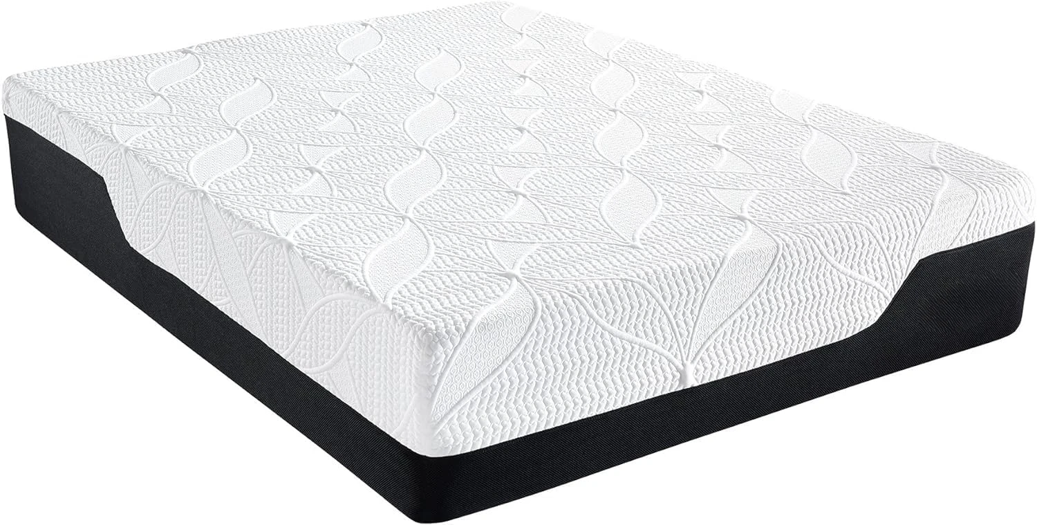 14-Inch Mattress with Bonus Pillow, CertiPUR-US Certified, Mattress in a Box, Twin XL, White