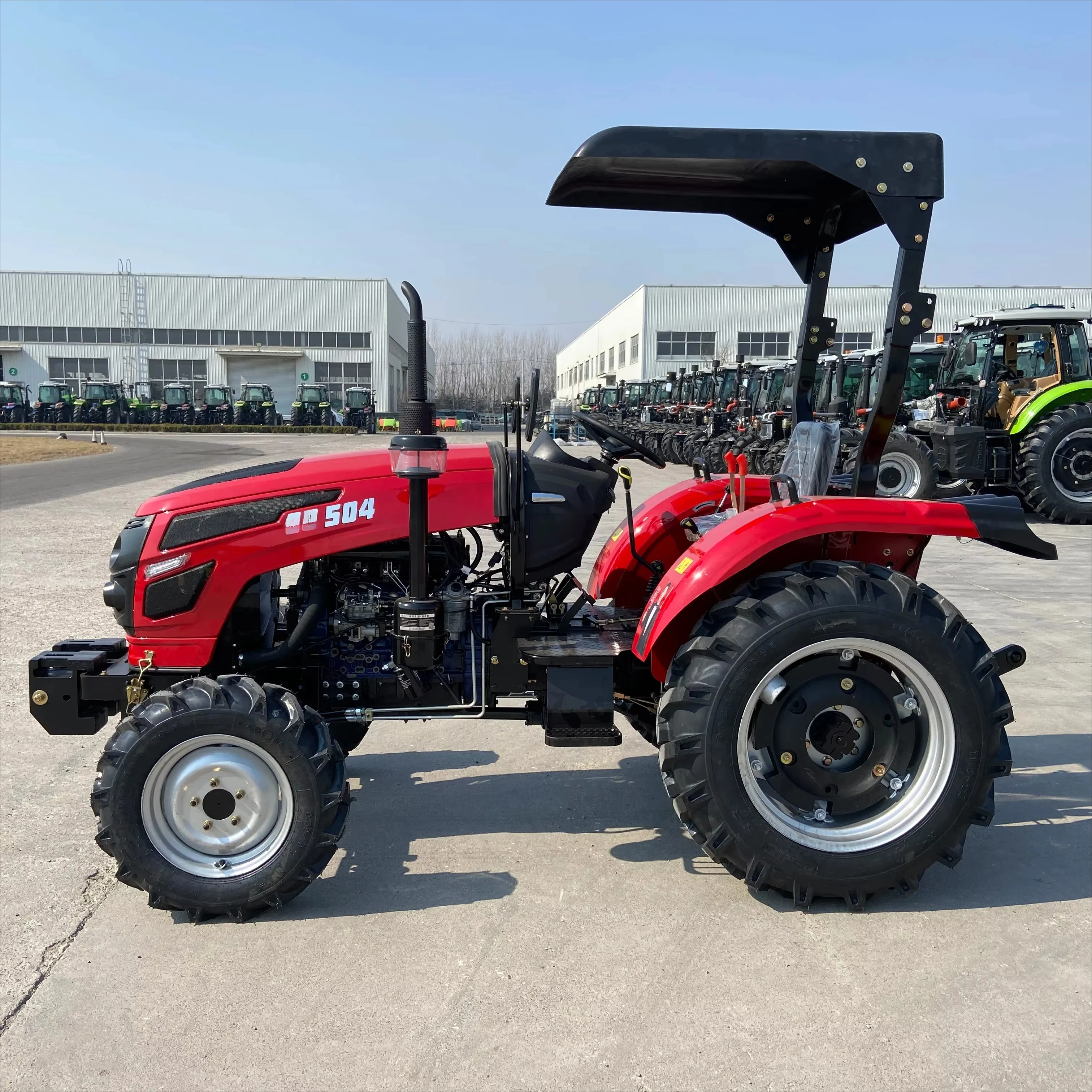 Traktor Mini 4x4 50HP4WD AR504 Traktor Pertanian