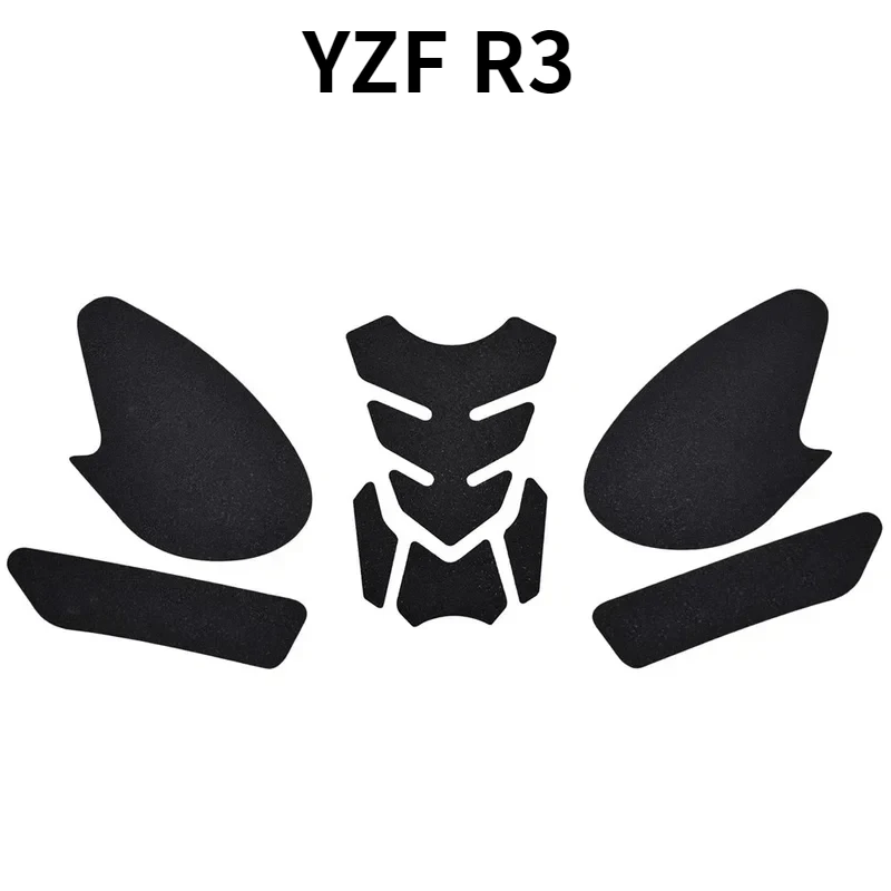 

Stickers decal gas knee grip traction pad tankpad 20 21 22for Yamaha YZF R3 R25 YZF-R3 2019 - 2023 side fuel tank pad protector