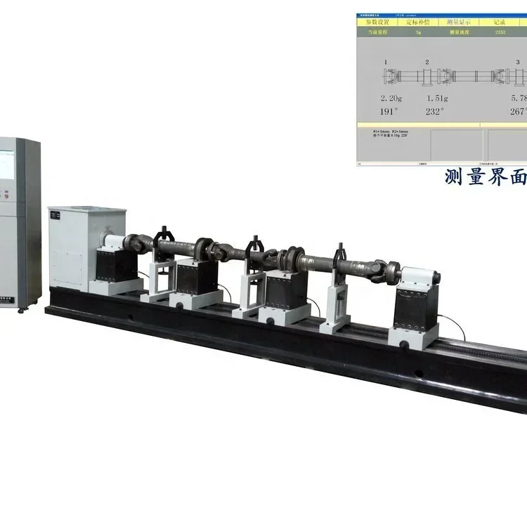 TAIAN ALY YDW-200A II Single,double,three Axle Transmission Shaft Balancing Machine for Automobile and Industry Dynamic Testing