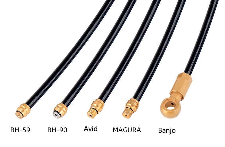 2 in 1 Fahrrad hydraulische Scheiben bremse Öl Nadel Werkzeuge Treiber Schlauchs ch neider Kabel zange Oliven anschluss Einsatz bh59 bh90 Presse installieren – Detail 5