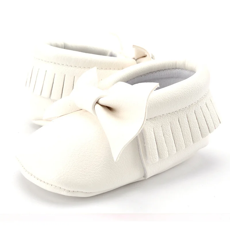 Die Neue Quaste Bowknot Weibliche Baby Schuhe Handgemachte Hohe Qualität Baby Mädchen Erste Wanderer Mode Schuhe Für 0-2 jahre Alt