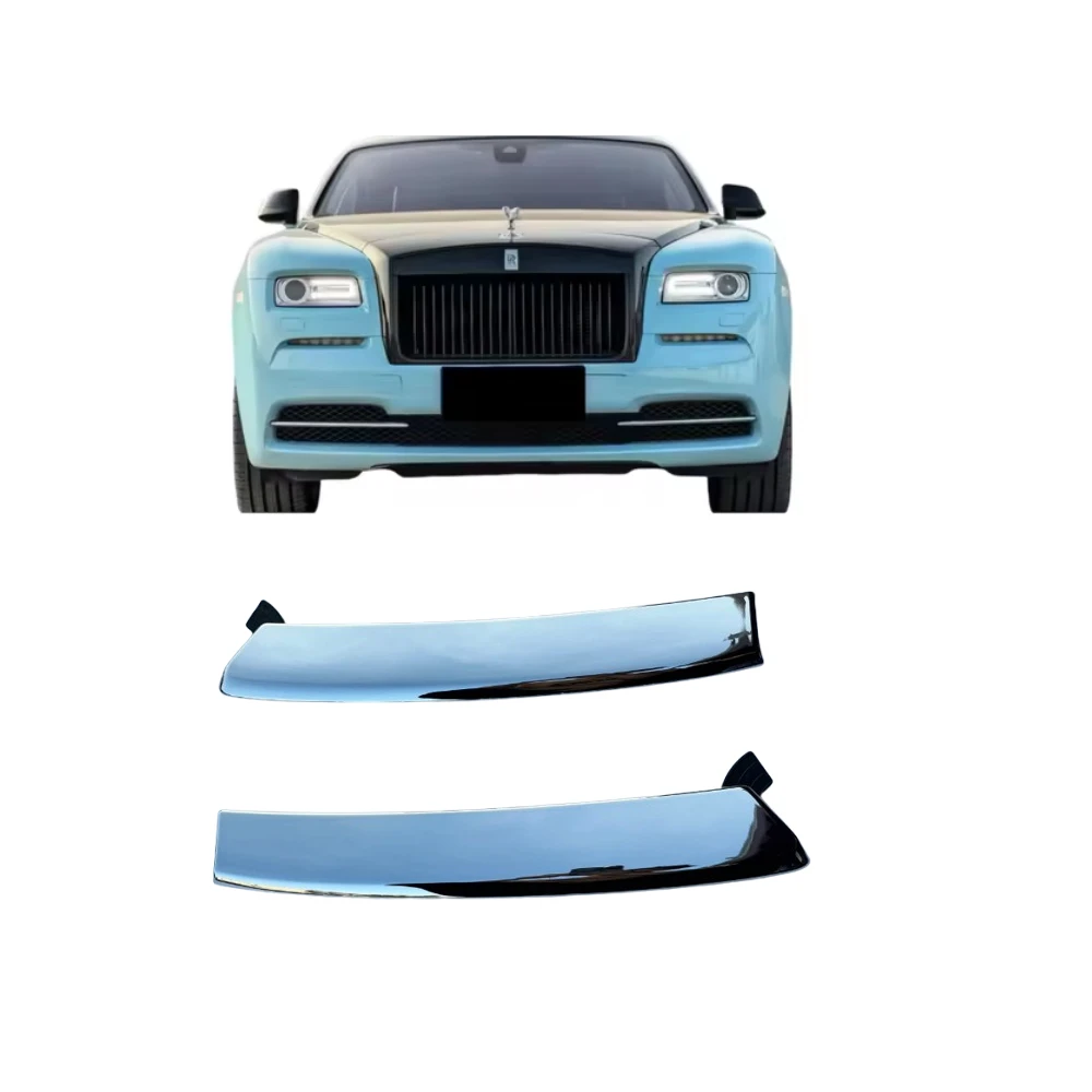 

Car Accessories Front Bumper Decorative Stick Chrome Strip for Rolls Royce Wraith 2017-2019