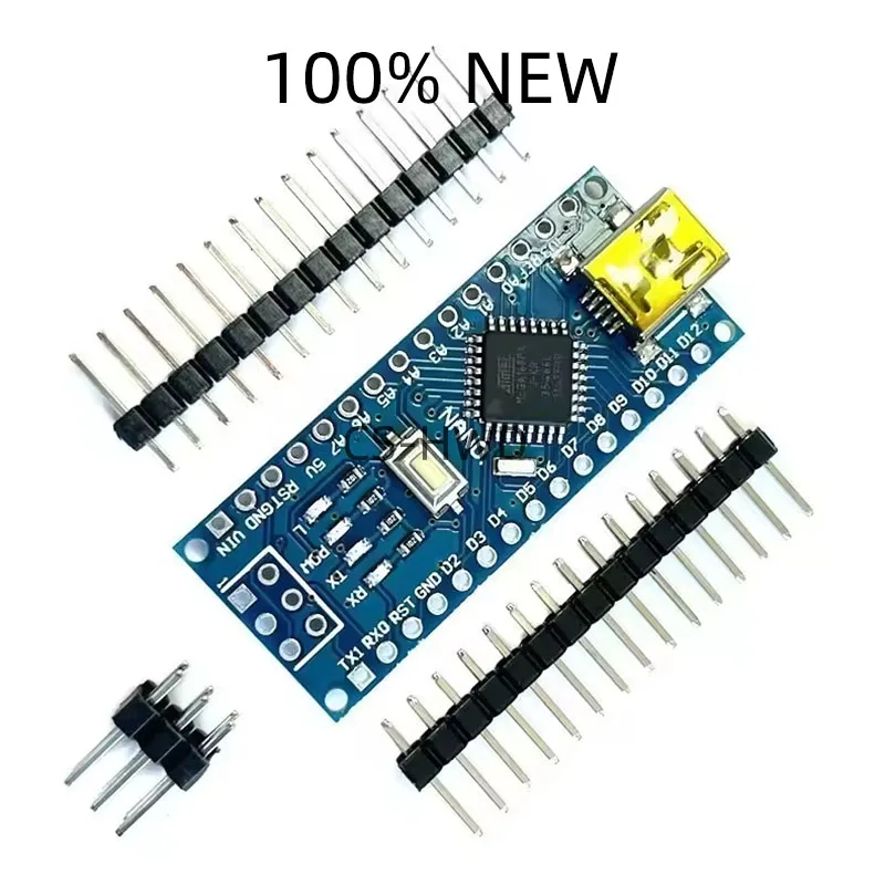 For Nano mini USB With The Bootloader Compatible Red Controller for Arduino CH340 USB driver 16Mhz Nano ATMEGA168P