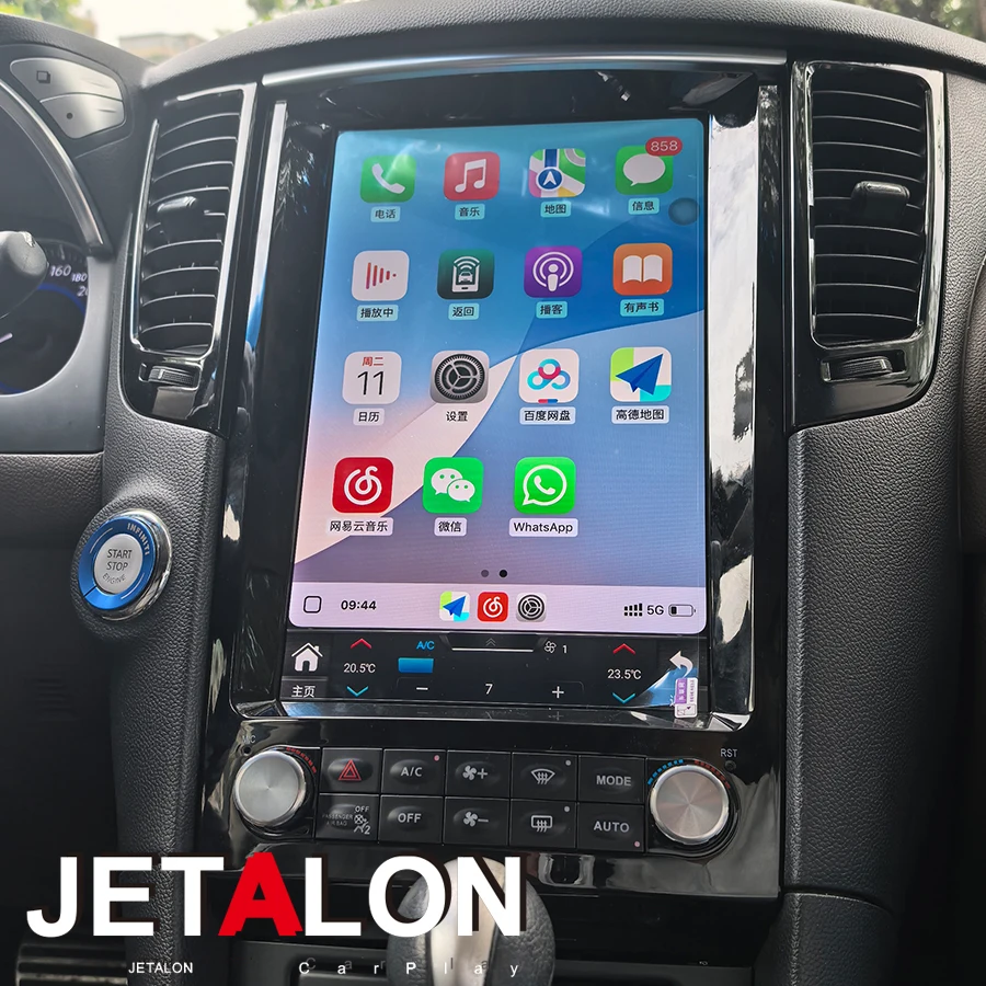 

12,1 "для Infiniti FX35 FX37 QX70 QX80 2012-2019 Android автомобильный радиоприемник стереоприемник авторадио мультимедийный плеер GPS головка