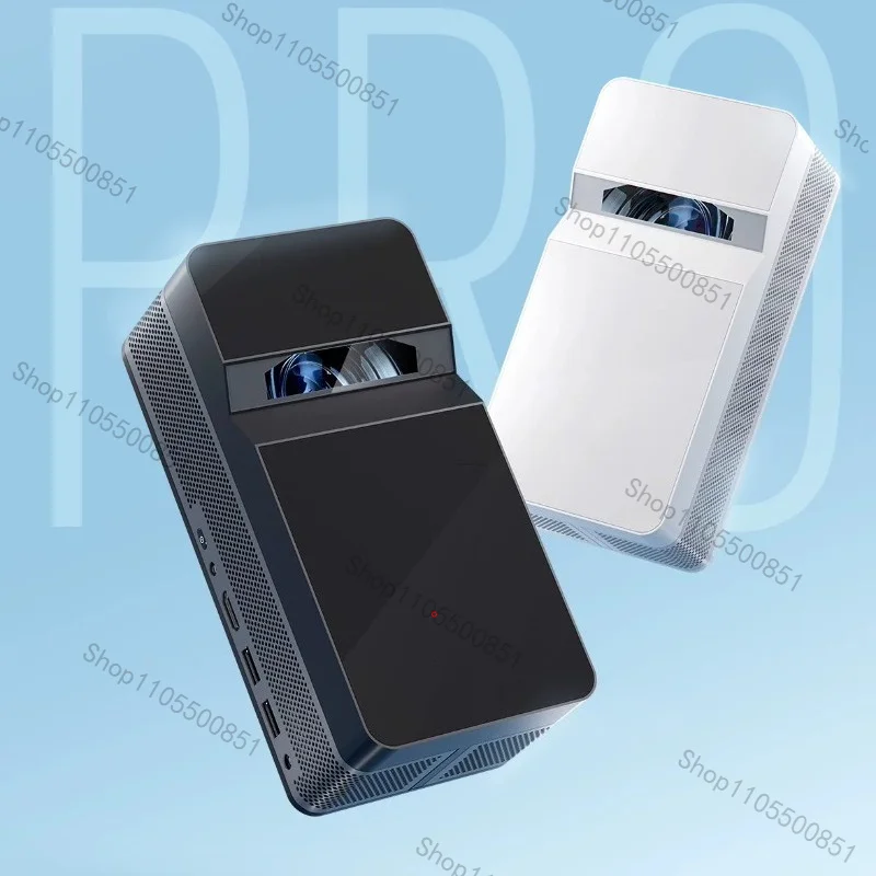 Ultra Short Throw Projector - Native 1080P DLP Android Smart Projector, Full HD Home Theater with Short Focus Lens