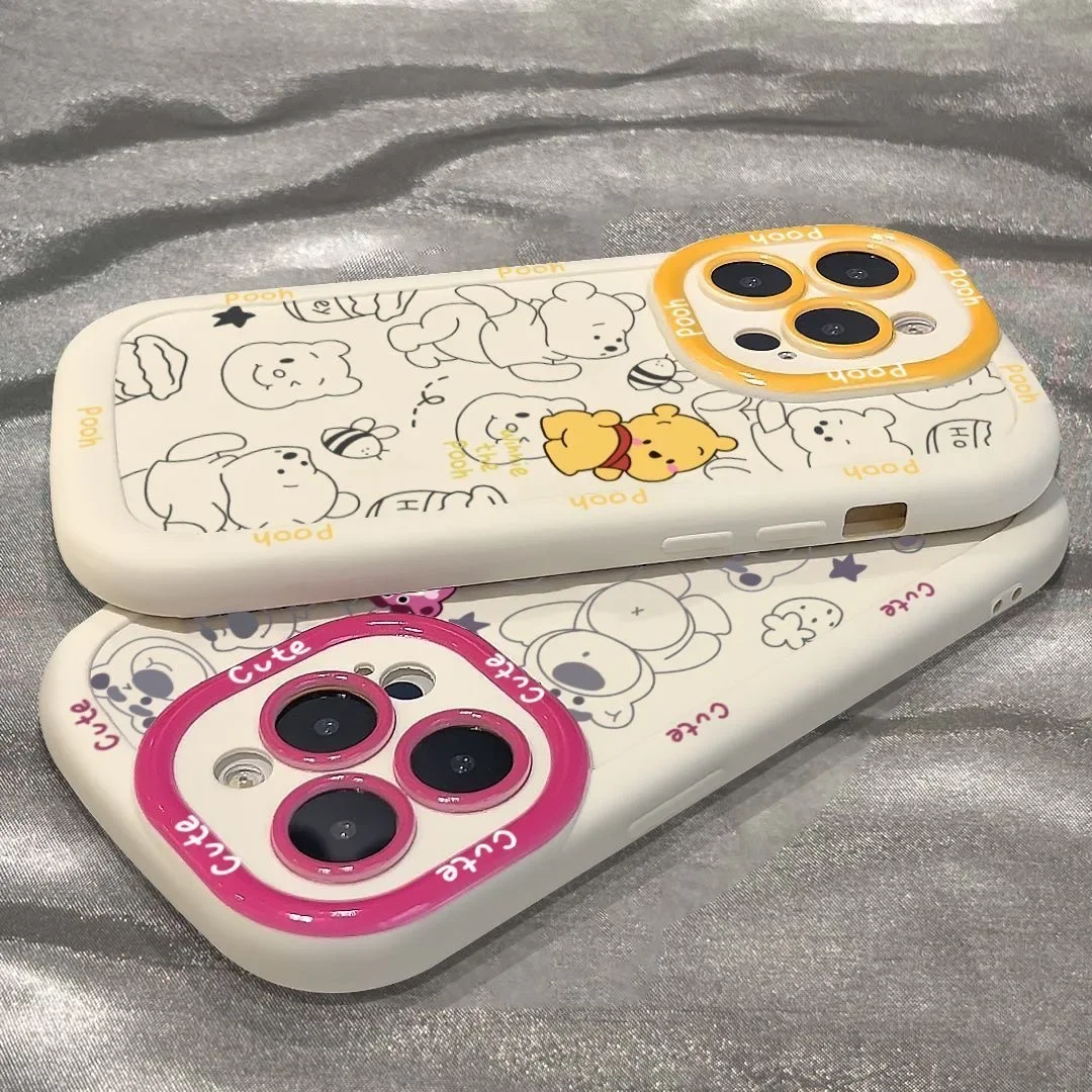 위니 푸우 쿠로미 케이스 OPPO Realme C53 C55 C63 C65 C67 C33 C35 C20 C21Y C25Y C30S 11 Pro 12 Plus 5 5i 5s 8 8i C11 C12 C15