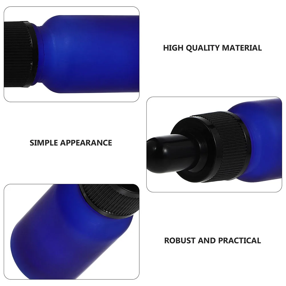 

10Pcs Frosted Glass Bottle Essential Oil Dropper Set Refillable Travel Liquid Dispenser for Aromatherapy Perfume Sub Packaging